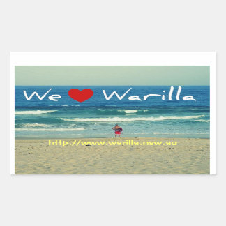 Wir Liebe Warilla Sticker