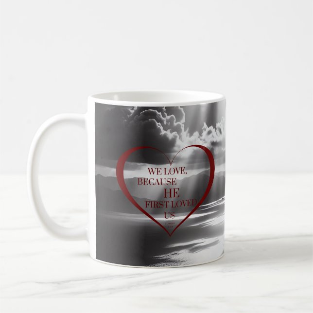 Wir Liebe wegen Tasse (Links)