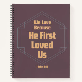 Wir Liebe, weil er uns als Erstes das SpiralNotebo Notizbuch