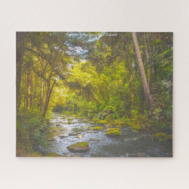 Wir Liebe Whangarei Neuseeland Puzzle (Horizontal)