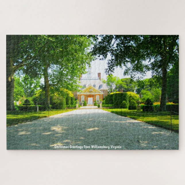 Wir Liebe Williamsburg Virginia Jigsaw Puzzle (Horizontal)