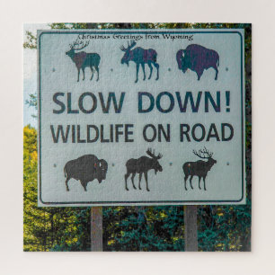 Wir Liebe Wyoming. Jigsaw Puzzle