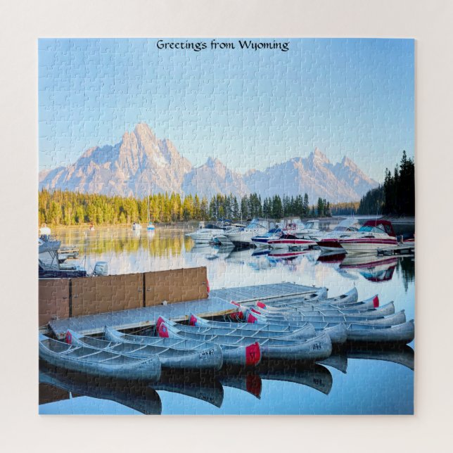 Wir Liebe Wyoming. Jigsaw Puzzle (Vertikal)