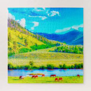 Wir Liebe Wyoming. Puzzle