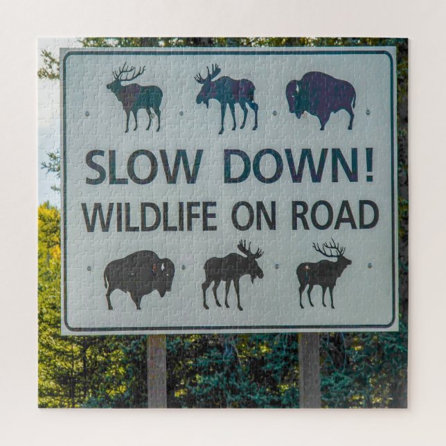 Wir Liebe Wyoming. Puzzle (Vertikal)