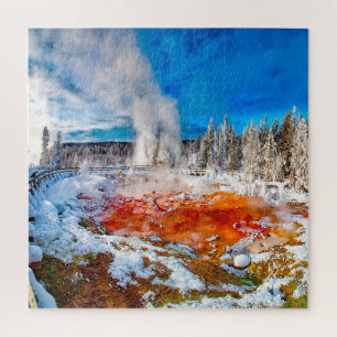 Wir Liebe Yellowstone Nationalpark Puzzle