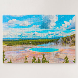 Wir Liebe Yellowstone Wyoming Puzzle