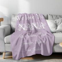 "Wir Liebe You Nana" Individuelle Namen Gorgeous M