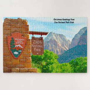 Wir Liebe Zion Nationalpark Utah Jigsaw Puzzle