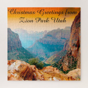 Wir Liebe Zion Park Utah Jigsaw Puzzle