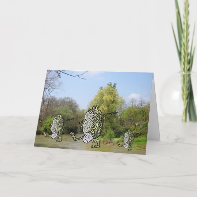 Wir Liebefischerei! Karte (Vorderseite)