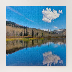 Wir lieben Alpine Lake Utah Puzzle