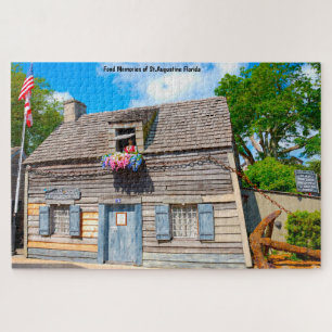 Wir lieben alte Schule Haus St. Augustine Florida  Puzzle