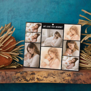Wir lieben dich Mama Personalisiertes Foto   Mutte Fotoplatte