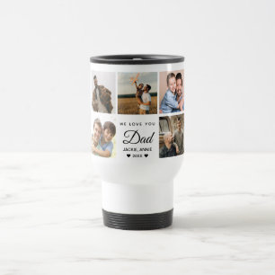 "Wir lieben dich, Papa" Foto-Reisemug Reisebecher