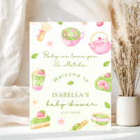 Wir lieben dich so sehr Matcha Baby Mädchen Shower