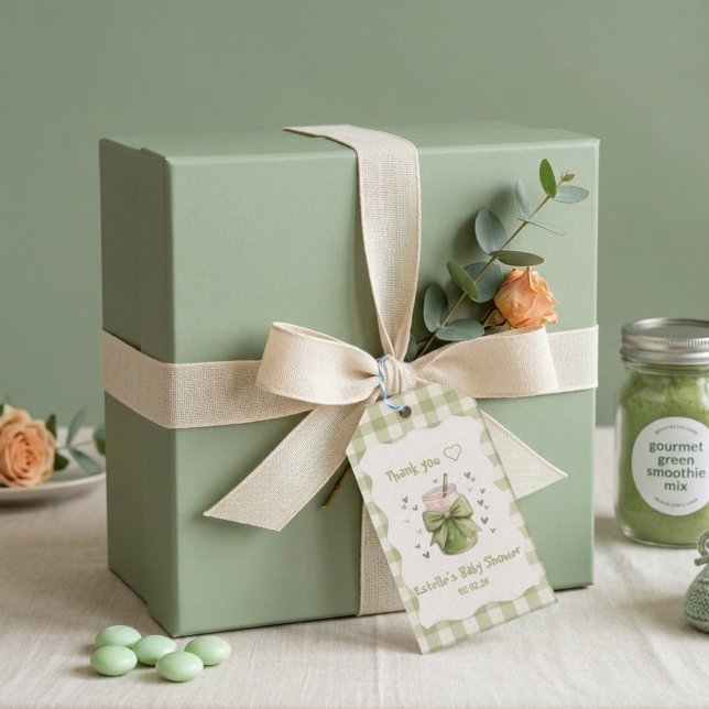 Wir lieben dich so sehr Matcha Band Schleife Match Geschenkanhänger (Von Creator hochgeladen)