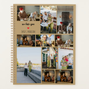 Wir lieben euch Benutzerdefinierte Familienfoto-Co Planer