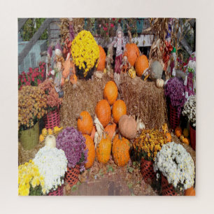 Wir lieben Fall Harvest Iowa. Puzzle