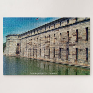 Wir lieben Fort Delaware Puzzle
