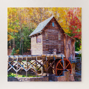 Wir lieben Grist Mill West Virginia. Puzzle