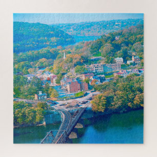 Wir lieben Harpers Ferry West Virginia. Puzzle
