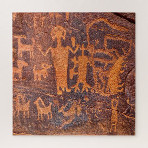 Wir lieben Indian Art Utah Puzzle
