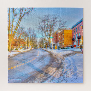 Wir lieben Madison Wisconsin. Puzzle