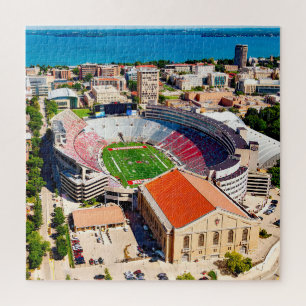 Wir lieben Madison Wisconsin. Puzzle
