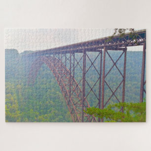 Wir lieben New River Gorge West Virginia. Puzzle