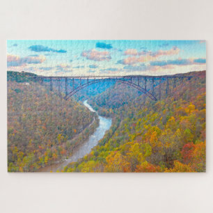 Wir lieben New River Gorge West Virginia. Puzzle
