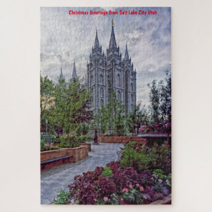 Wir lieben Salt Lake City Utah Puzzle