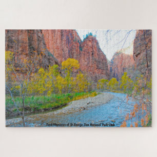 Wir lieben St. George Zion National Park Utah Puzz Puzzle