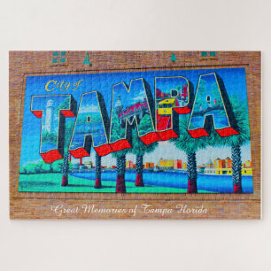 Wir lieben Tampa Florida Puzzle