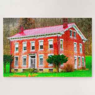 Wir lieben Wheeling West Virginia. Puzzle