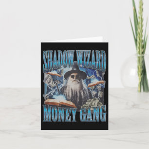 Wir lieben Zaubersprüche Schattenzauberer-Gang-Mem Karte