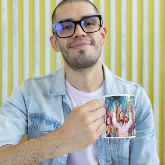 Wir loben das Abstrakte Kaffeetasse (Von Creator hochgeladen)