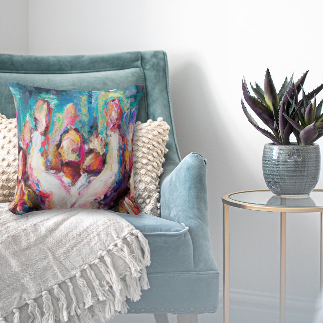 Wir loben das Abstrakte Kissen (Von Creator hochgeladen)