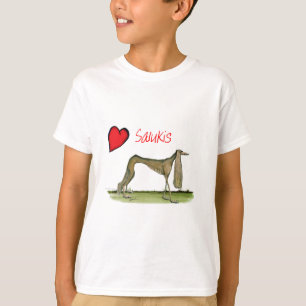 wir luv salukis von Tony Fernandes T-Shirt