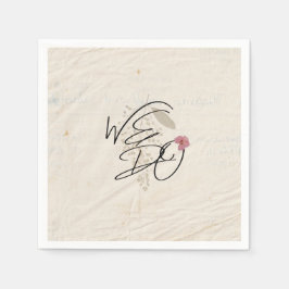 WIR MACHEN Blume Shabby Garden Chic Programm Serviette