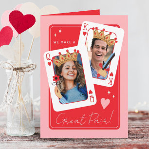 Wir machen ein großartiges Foto Valentinstag Karte