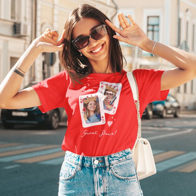 Wir machen ein großartiges Foto Valentinstag T-Shirt (Von Creator hochgeladen)