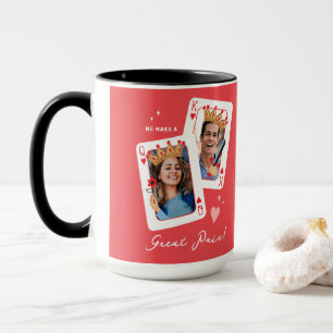 Wir machen ein großartiges Foto Valentinstag Tasse