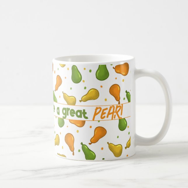 Wir machen einen tollen Birnen Valentinstag Indivi Kaffeetasse (Rechts)