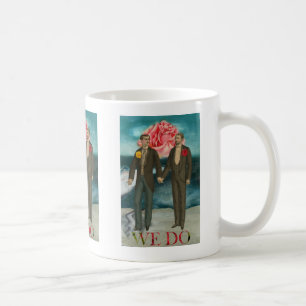 WIR MACHEN Gay Men Wedding Verlobung TASSE