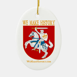 Wir machen Geschichte Keramik Ornament