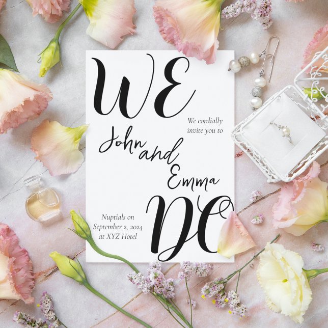 WIR MACHEN Hochzeit Einladung (Von Creator hochgeladen)