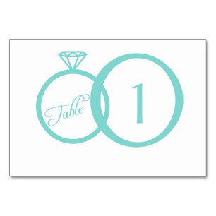 Wir machen Hochzeit Tischnummer