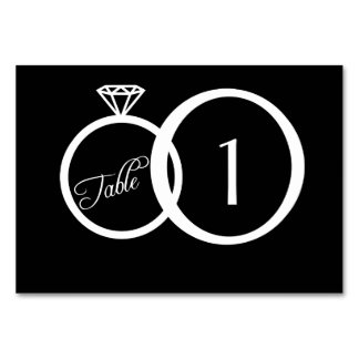 Wir machen Hochzeitkarten für Tischnummer