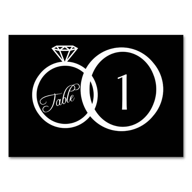 Wir machen Hochzeitkarten für Tischnummer (Vorderseite)